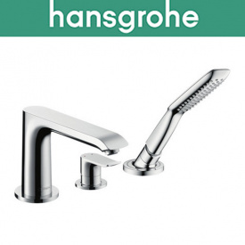 Змішувач Hansgrohe (31190000) для ванної вбудовуваний Metris на 3 отвори