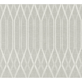 Виниловые обои на флизелиновой основе A.S.Creation Linen Style 36632-2 Бежевый-Серый