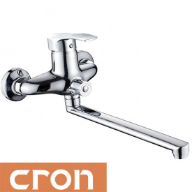 Смеситель для ванны длинный нос Cron Focus EURO (Chr-007)
