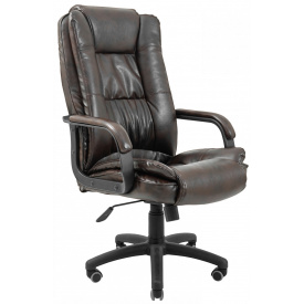 Офисное Кресло Руководителя Richman Калифорния Титан Dark Brown Пластик Рич М2 AnyFix Коричневое