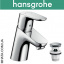 Змішувач Hansgrohe ( 31604000) для умивальника Focus з донним клапаном Тернопіль