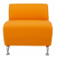 Кресло Richman Флорида 780 x 700 x 680H см Zeus 045 Оранжевое Ромни