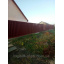 Паркан двосторонній 0,45 мм глянець вишня (RAL 3005) (Словаччина) Івано-Франківськ