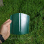 Штахетник глянцевий двосторонній 130 мм зелений мох (RAL 6005) Івано-Франківськ
