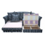Комплект Ribeka "Стелла 2" диван и 2 кресла Синий (02C01) Киев
