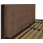 Кровать Двуспальная Richman Честер 160 х 200 см Missoni 011 С подъемным механизмом и нишей для белья Темно-коричневая (rich00139) Ужгород