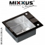 Кухонна мийка Mixxus MX(304)6051-200x1,2-HM-GLASS Ізюм