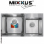 Кухонная мойка Mixxus SET 7843 D-220x1.0-SATIN (со смесителем, диспенсером, сушкой в комплекте) Суми