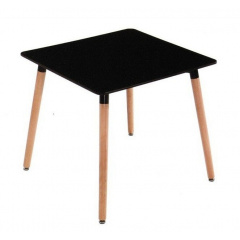 Стол обеденный SDM Нури 80 х 80 см квадратный Черный (86715) Херсон