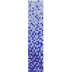 Китайская мозаика 104686 голубая растяжка 7 листов Коломыя