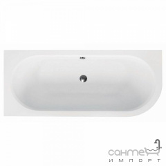 Асимметричная ванна Besco Avita Slim 160x75 белая, левая Запорожье