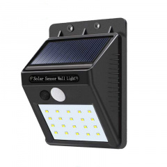 Уличный LED фонарь Solar Motion Sensor Light На солнечной батарее с датчиком движения 20 Led (200587) Одеса