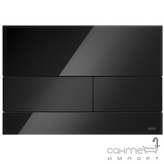 Панель смыва TECE TECEsquare 9240809 черное стекло/матовые черные клавиши Полтава