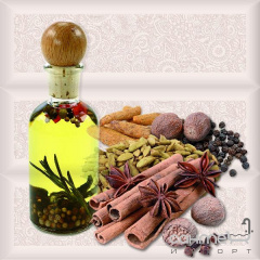 Плитка керамическая декор ABSOLUT KERAMIKA Serie Spices Composition Spices (специи) Ромны