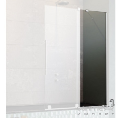 Неподвижная часть шторки на ванну Radaway Furo PND II 10112544-01-01 хром/прозрачное стекло Петрово