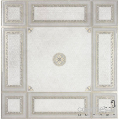 Декор 59х59 Grespania Palace Ambras 3 Agata Blanco белая под мрамор Надворная