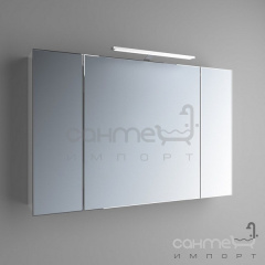 Зеркальный шкафчик с LED-подсветкой Marsan Therese-4 650х1000 графит Камень-Каширский