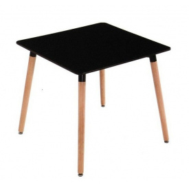 Стол обеденный SDM Нури 80 х 80 см квадратный Черный (86715)