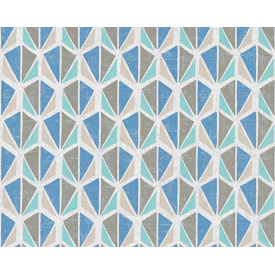 Виниловые обои на флизелиновой основе A.S.creation Pop Colors Синий (35598-5)