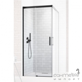 Двері прямокутної душової кабіни Radaway Idea Black KDD 90 лівосторонні 387060-54-01L