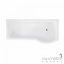 Асиметрична ванна Besco Inspiro 160x70 біла права Суми