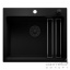 Гранитная кухонная мойка Blanco Silgranit Etagon 6 Black Edition 526339 черный матовый Миколаїв