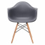 Кресло SDM Тауэр Вуд ножки деревянные/пластик Темно-серый (hub_RNKS44759) Київ