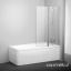 Шторка для ванны Ravak 10CVS2-100 R белый/прозрачное 7QRA0103Z1 левая Запоріжжя