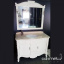 Комплект меблів для ванної кімнати Godi LY-01 Anti-white зі стільницею Light Beige Прилуки