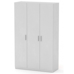 Трехдверный шкаф-15 Компанит распашной для одежды дсп белое Кропивницкий