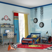 Дитяча кімната Блискавка Маквін синя 6 елементів