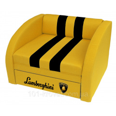 Дитячий диван крісло ліжко машинка БМВ жовтий Рівне