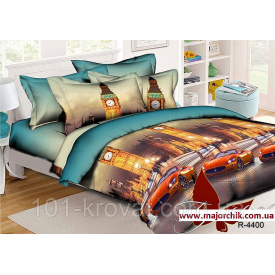 Комплект постельного белья машина Мазератти 1,5 спальный комплект 150х220