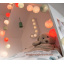 Гірлянда кульки бавовняні ліхтарики 35 шт закільцьовані петлею 3.5 м від мережі Новояворівськ