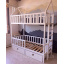 Кровать деревянная Домик детский двухэтажный из массива дерева для девочки Запорожье