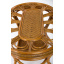 Обеденный стол Аскания CRUZO натуральный ротанг королевский дуб (st0014) Житомир