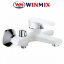 Смеситель для ванны короткий нос Winmix Колорадо белый (Chr-009) Черкаси