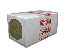 Плити теплоізоляційні з мінеральної вати Izovat-30 (100х1000х600 мм) 3 м2
