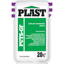 PLAST Смесь для шпаклевания PUTS-GF цементная финишная