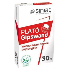 Штукатурка SINIAT PLATO Gipswand универсальная гипсовая 30 кг