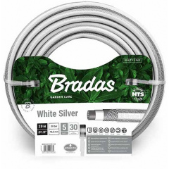 Шланг для полива Bradas NTS WHITE SILVER 1/2 дюйм - 20м (WWS1/220) Київ
