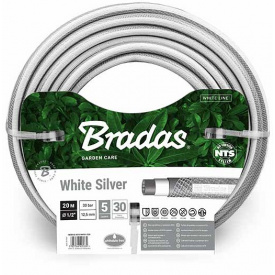 Шланг для полива Bradas NTS WHITE SILVER 1/2 дюйм - 20м (WWS1/220)