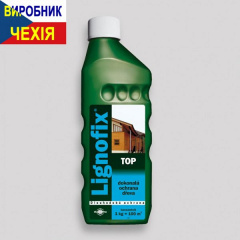 Концентрована стійка до вимивання пропитка (антижук) Lignofix TOP - profi 0,5 кг Тернопіль