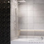 Шторка для ванной Radaway Modo New Black PNJ Frame 50 10006050-01-01 профиль черный/прозрачное стекло Київ