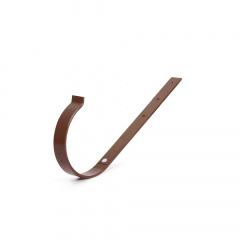 Кронштейн желоба прямой BRYZA 125 мм коричневый Обухов