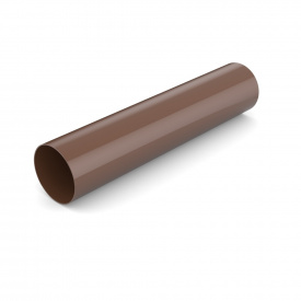 Труба водосточная BRYZA 125 коричневая 90 мм х 3 м