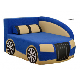 Детский диван машинка АУДИ кровать - диванчик сп.м 195х80 синий