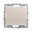 Выключатель проходной жемчужно-белый перламутр RAIN Lezard 703-3088-105 Запоріжжя