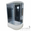 Гидромассажный бокс Atlantis AKL 120P (XL) L 120х80х215 профиль хром, стекло прозрачное, стенки белые Миколаїв