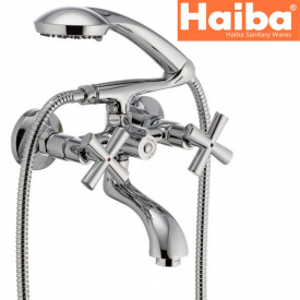Змішувач для ванни короткий ніс HAIBA SENTOSA EURO (Chr-009)